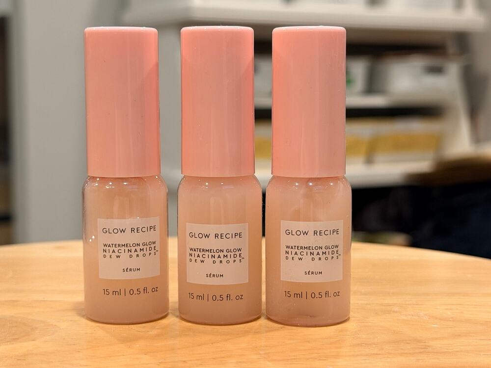 Glow Recipe Watermelon Glow Niacinamide Dew Drops - 3 pack!